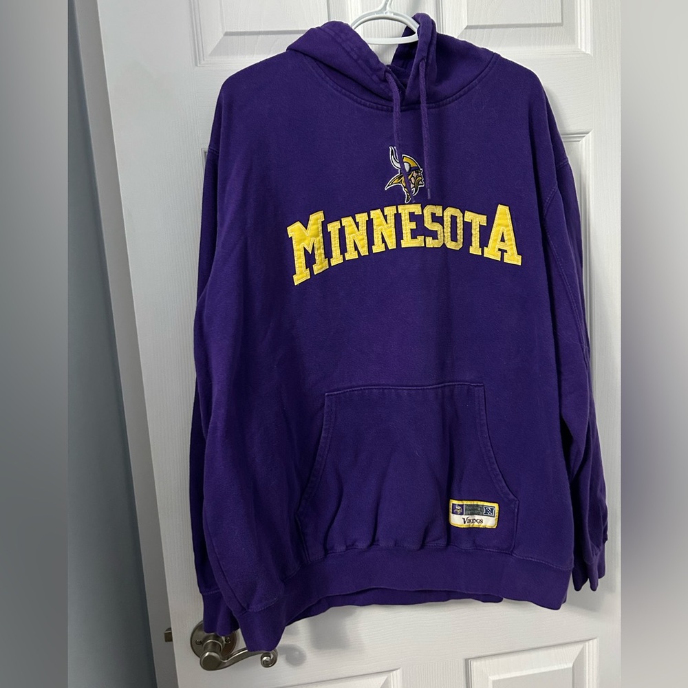 Team Apparel Purple NFL Hoodie